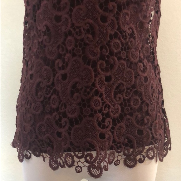 NWOT WHBM Lace Top - Picture 3 of 8